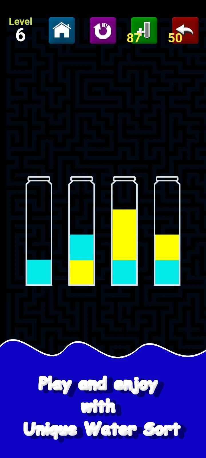 Water Sort -Color Short Puzzle screenshot